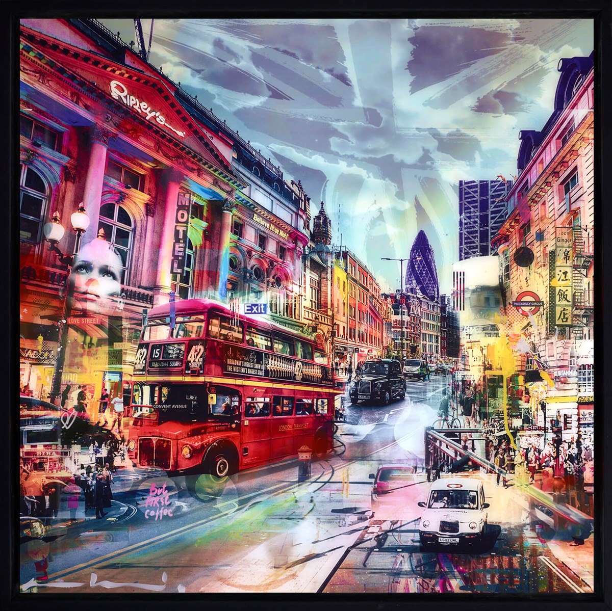 Hustle and Bustle (Framed)