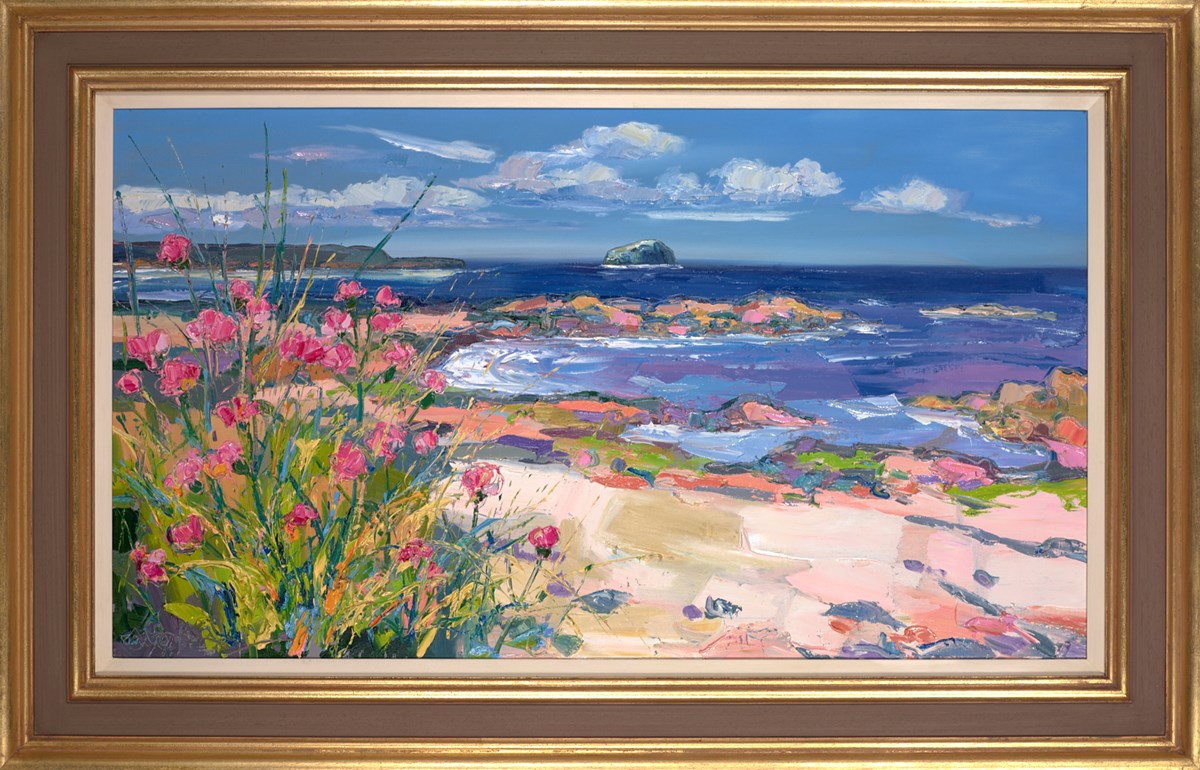 Pink Flowers At Tyninghame