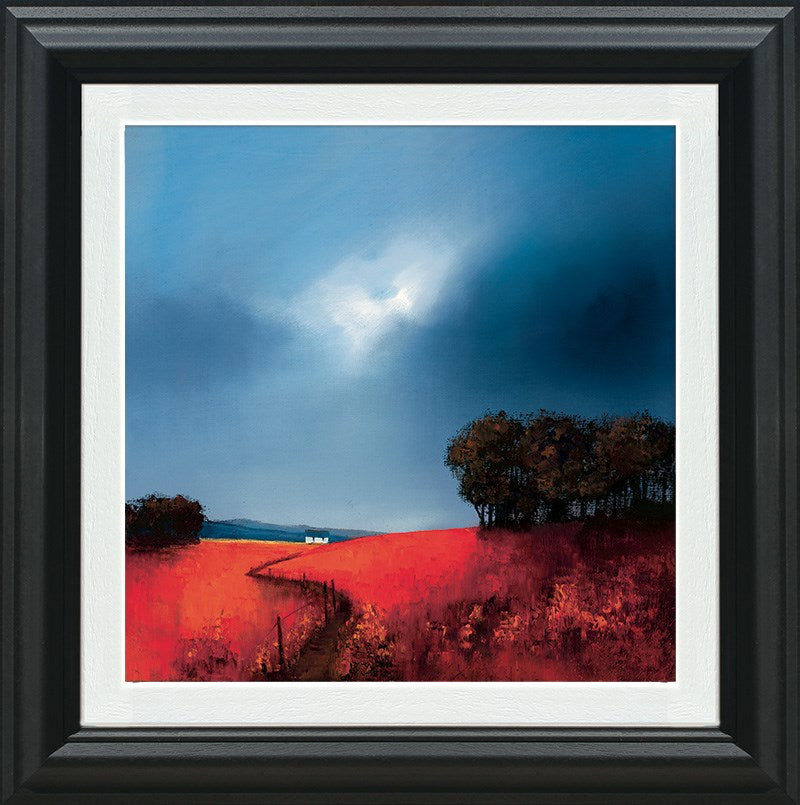 Crimson Fields of Home (Framed)