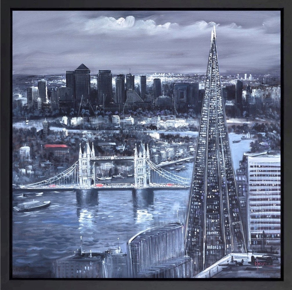 Shard over The Thames (Framed)