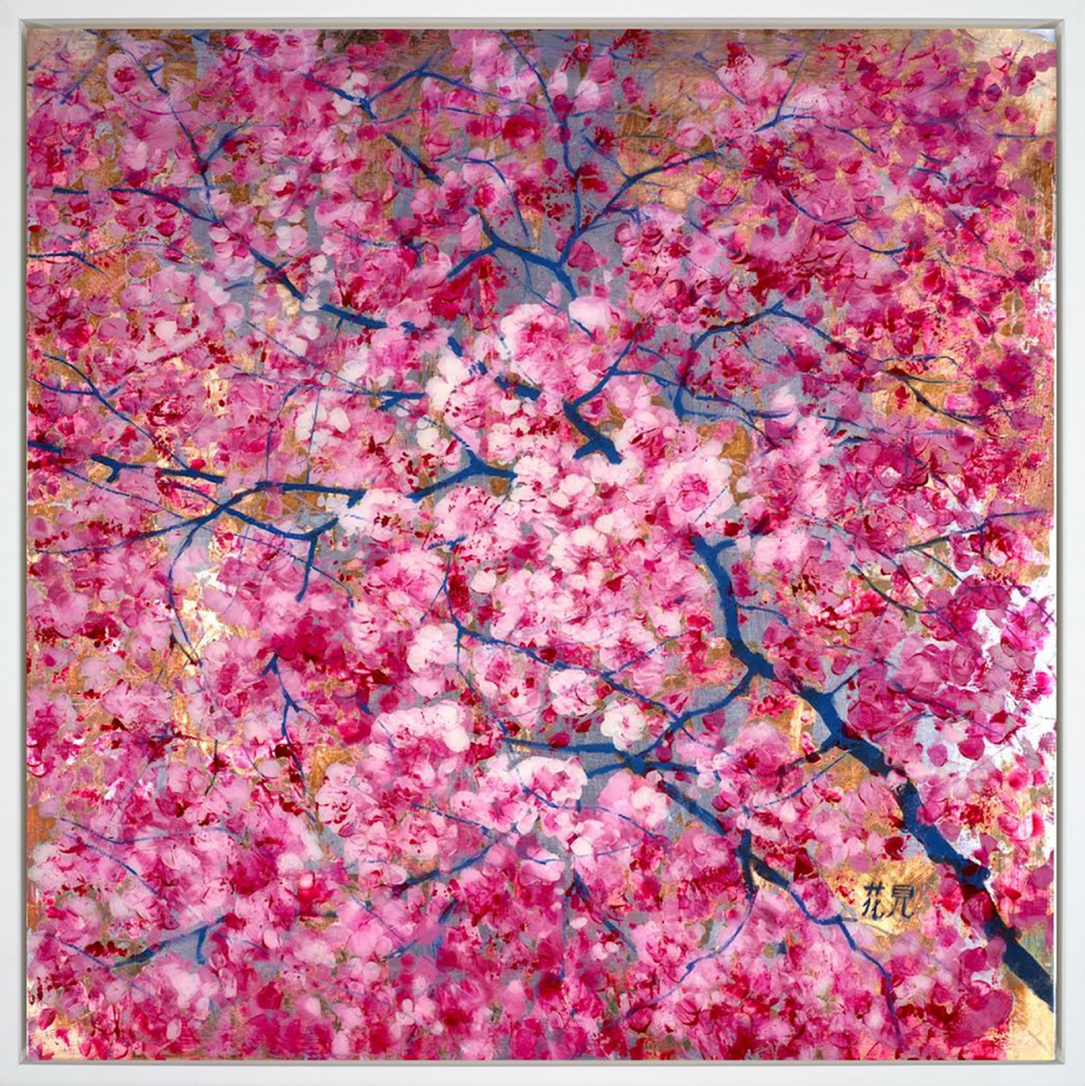 Pink Shadows (Framed)