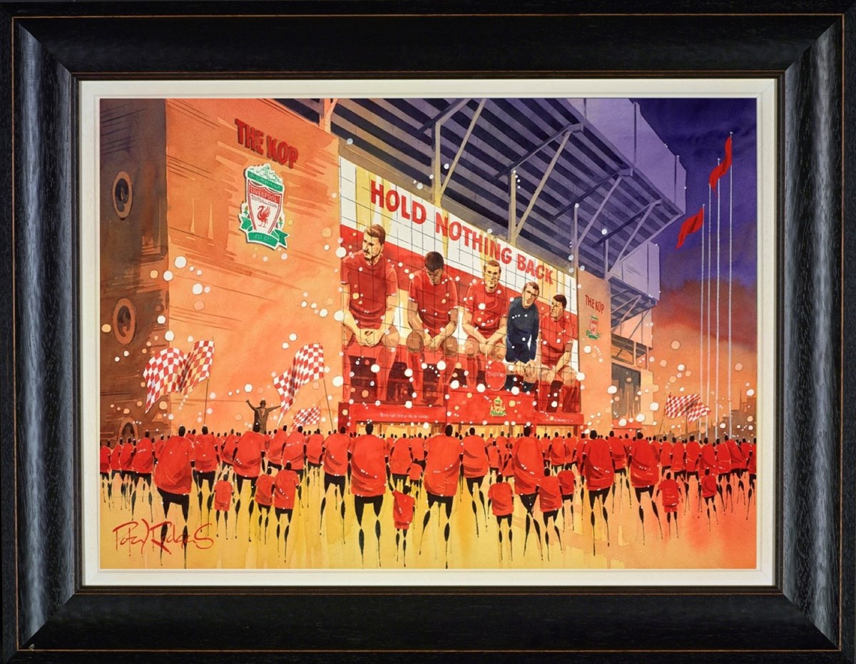 Champions - Liverpool (Framed)