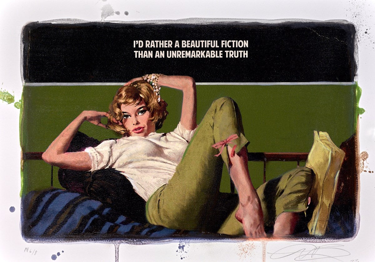 A Beautiful Fiction (Olive) AP 6/8