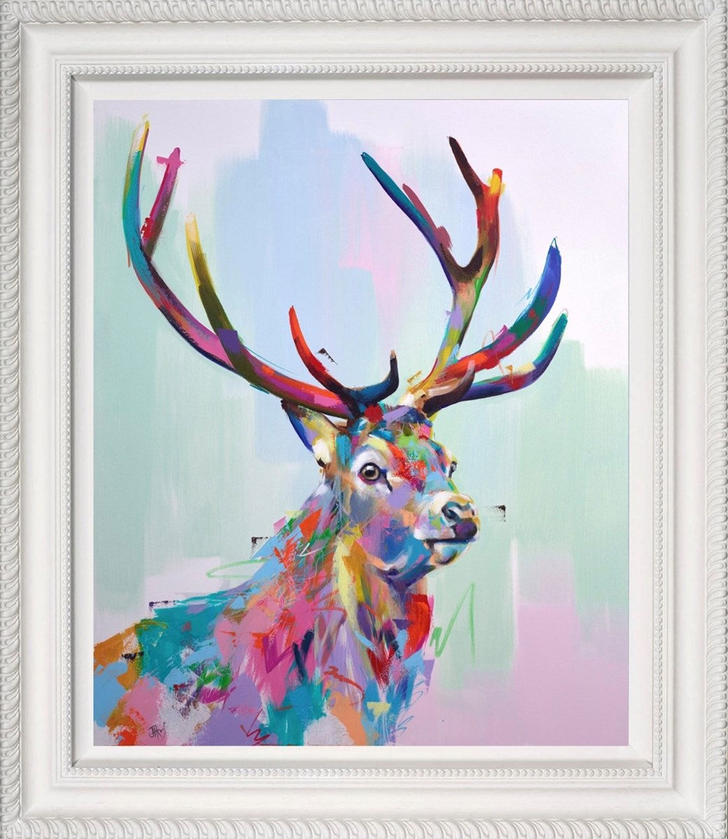 Vision of a Stag (Framed)