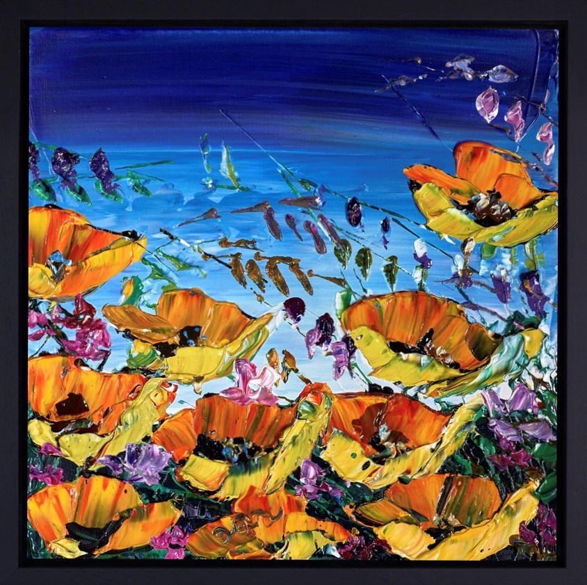 Floral Escape II (Framed)