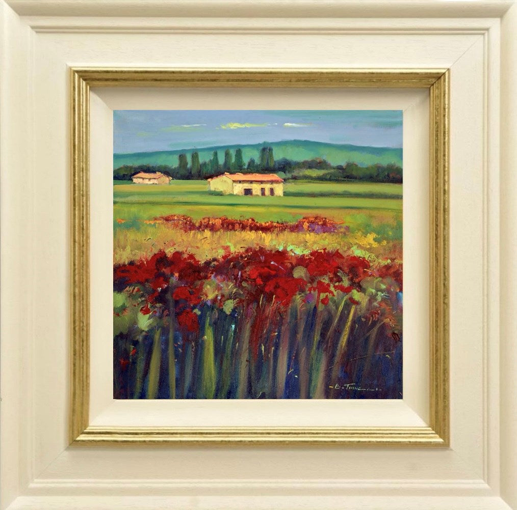 Campi floreali III (Framed)