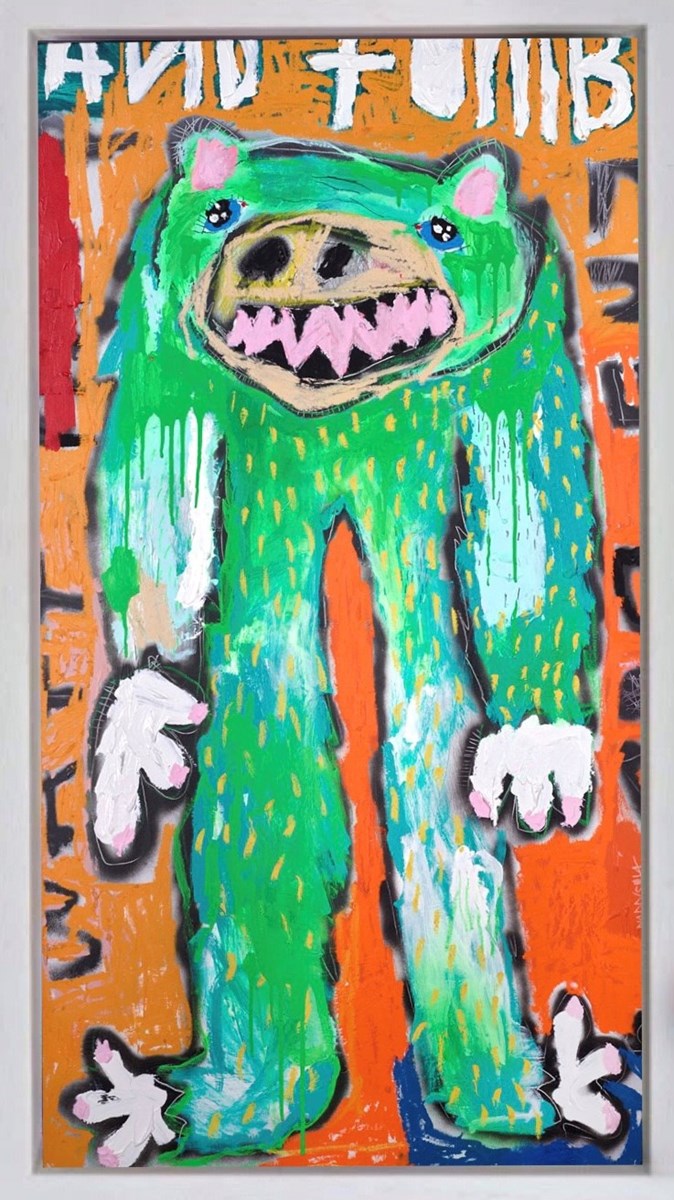 watt harp and tomb eye bod Dd (Framed)
