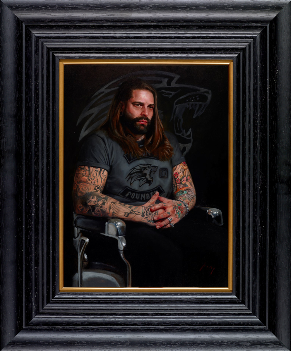 The Lions Barber (Framed)