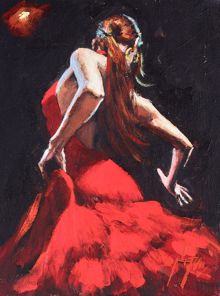Dancer in Red