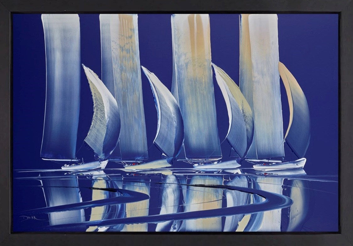 Midnight Blue II (Framed)