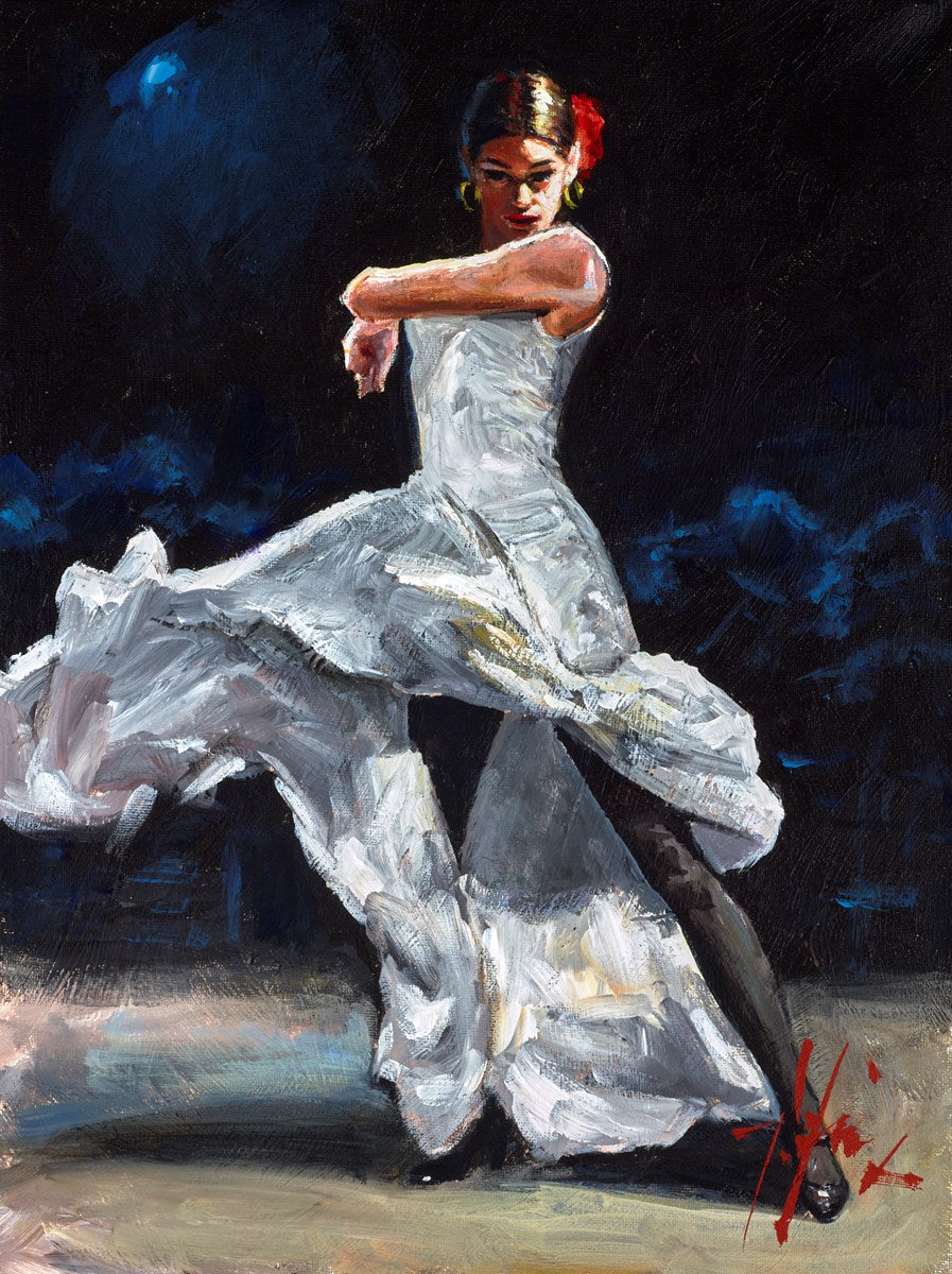 Flamenca En Blanco