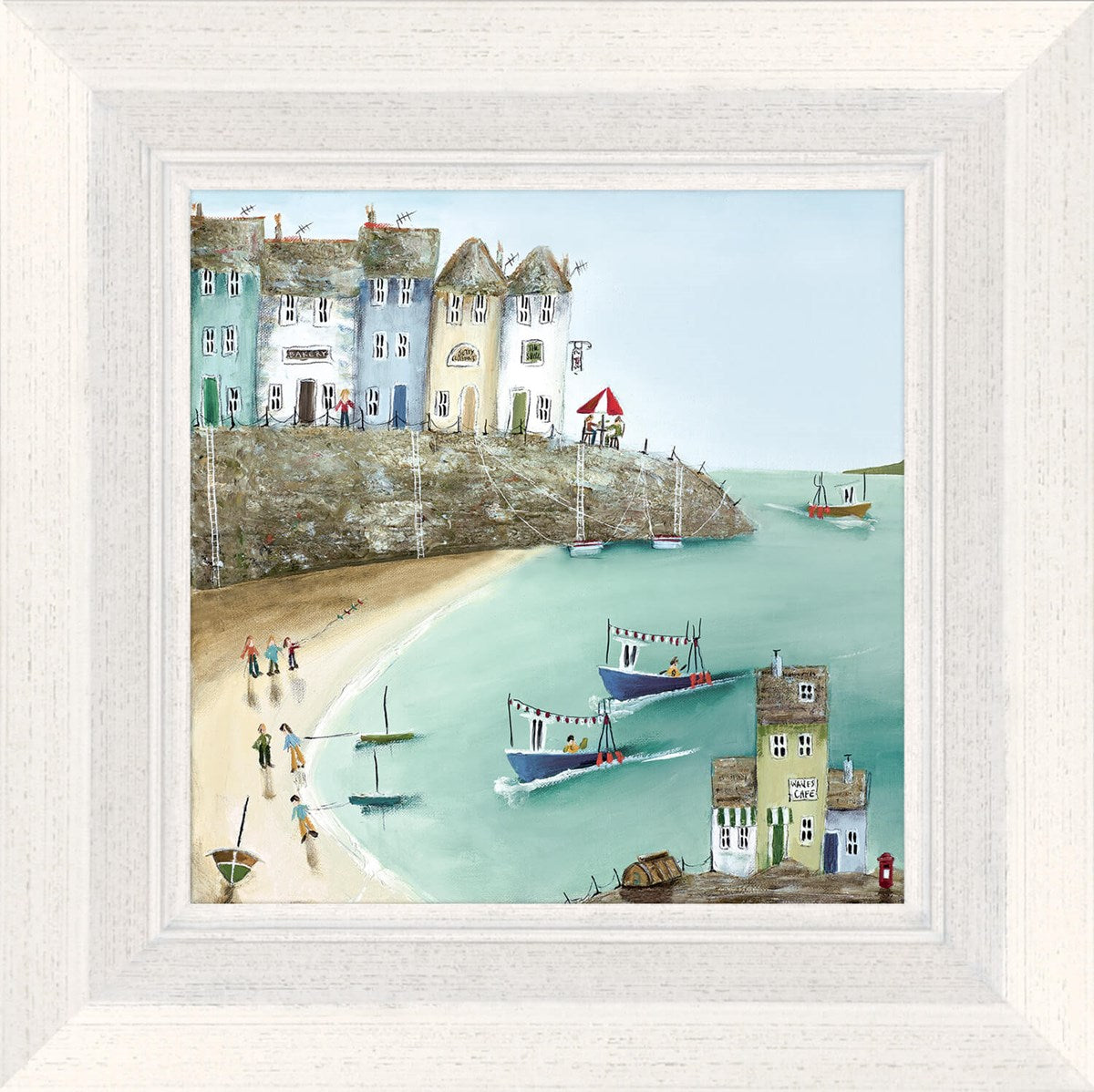 Waves Cafe (Framed)