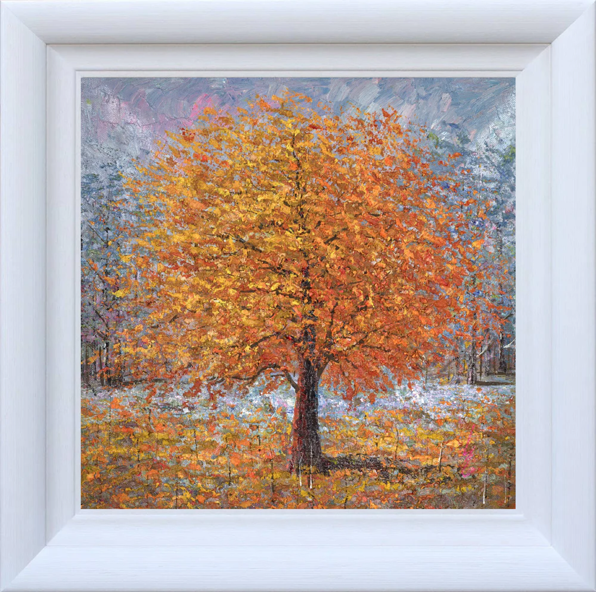 Gold Leaf Tree (Framed)