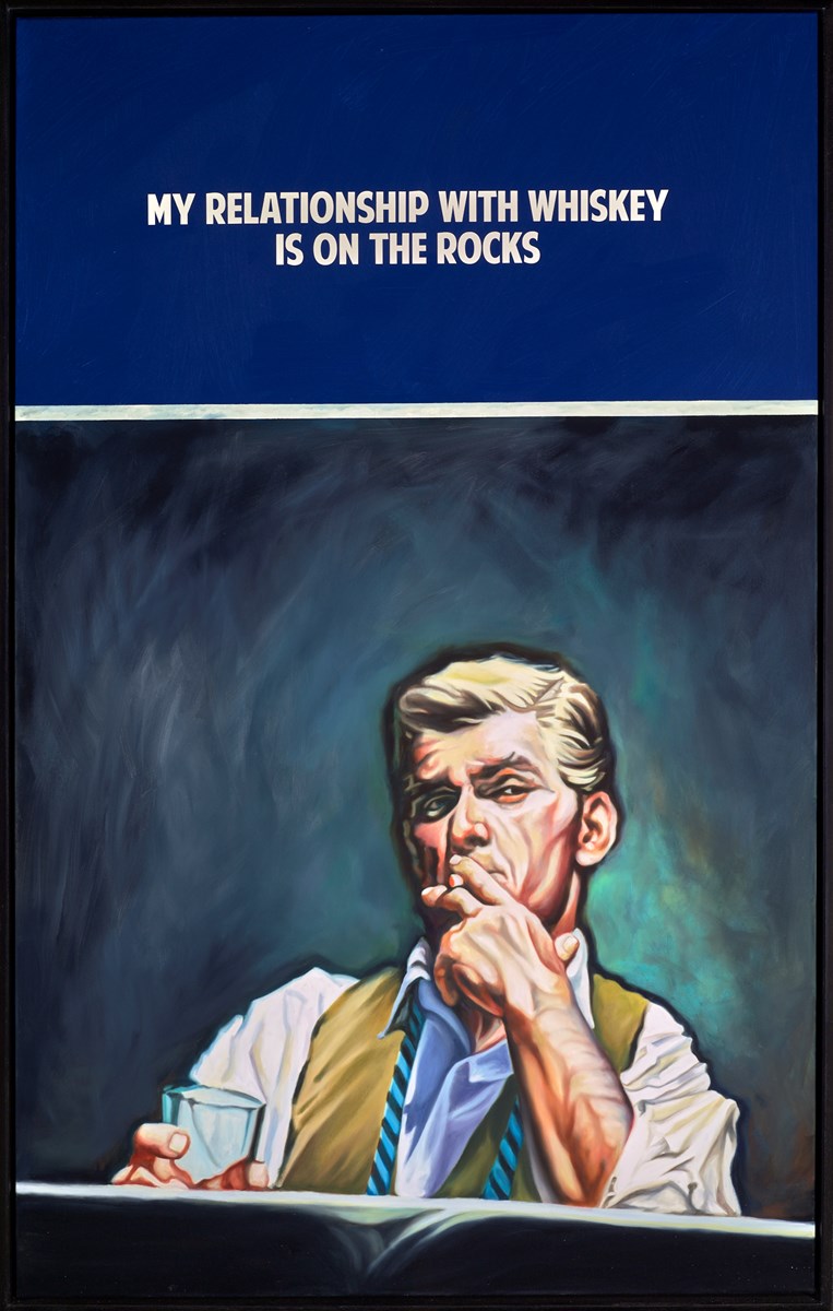 My Relationship with Whiskey (Blue)