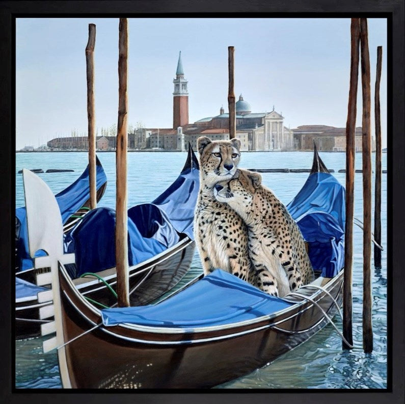 Venetian Romance (Framed)