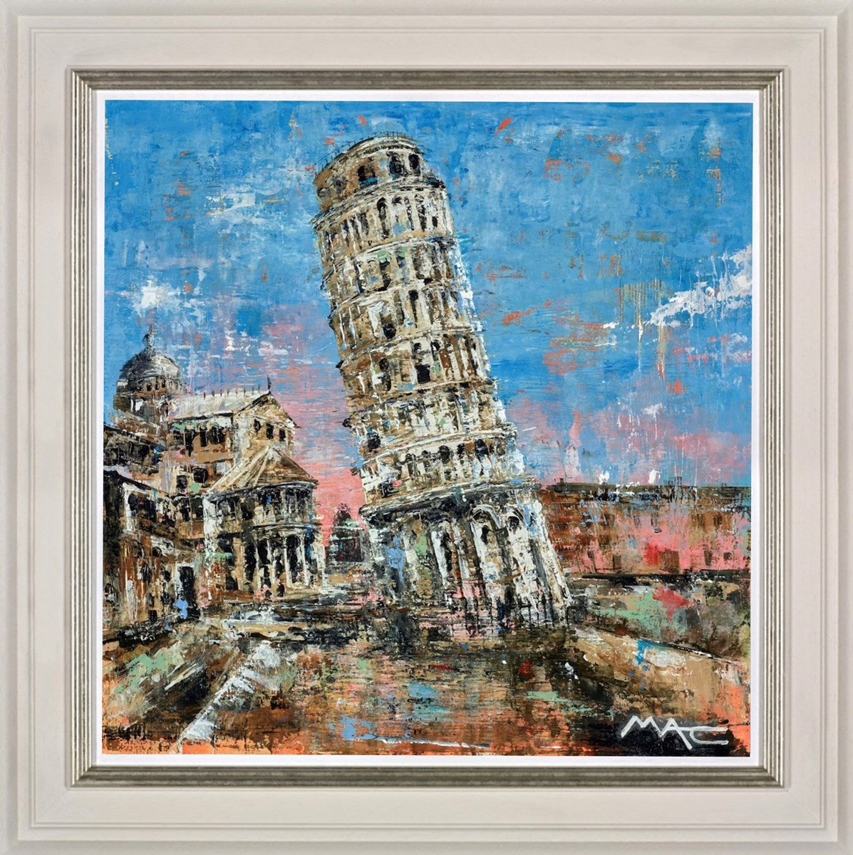 Lean on Me, Pisa (Framed)