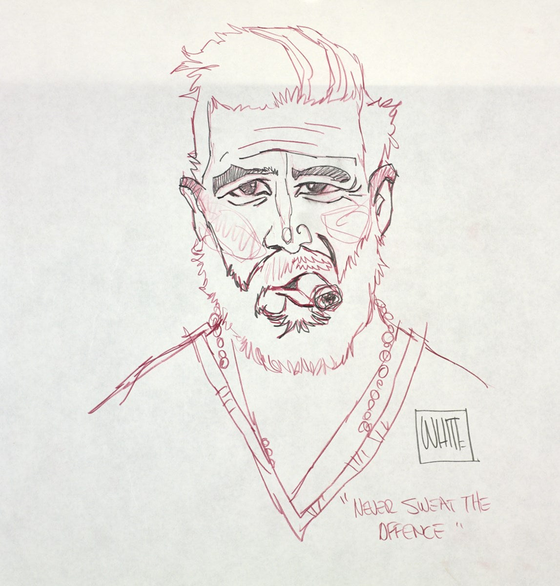 Never Sweat the Offense Sketch