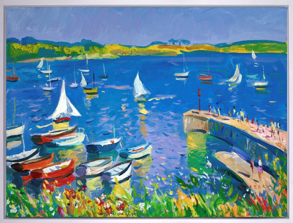 Sailboats II (Framed)