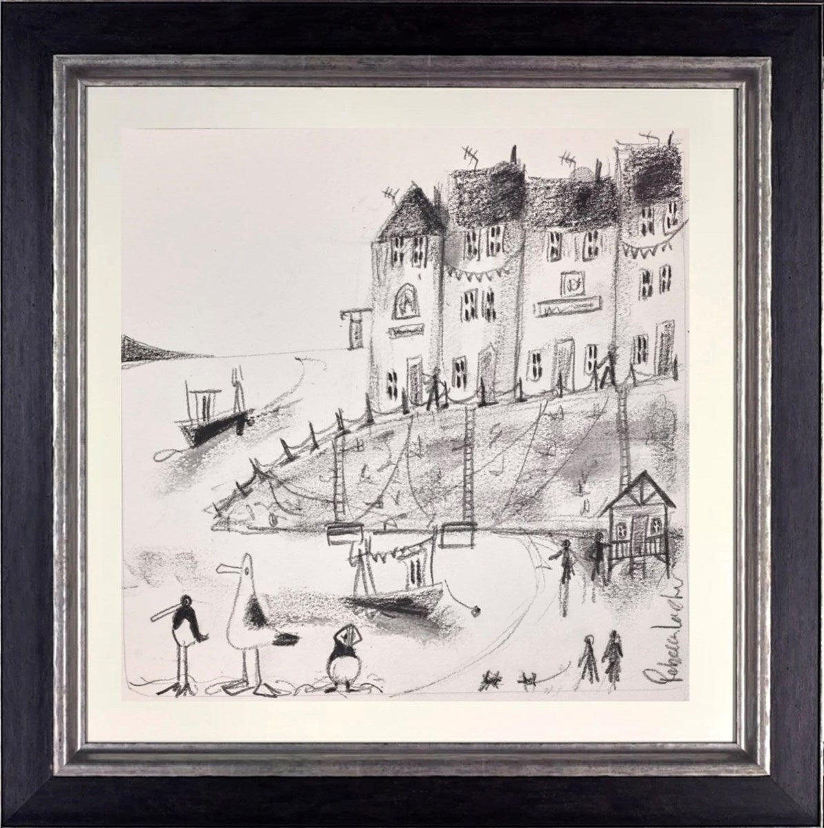 The Harbour (Framed)