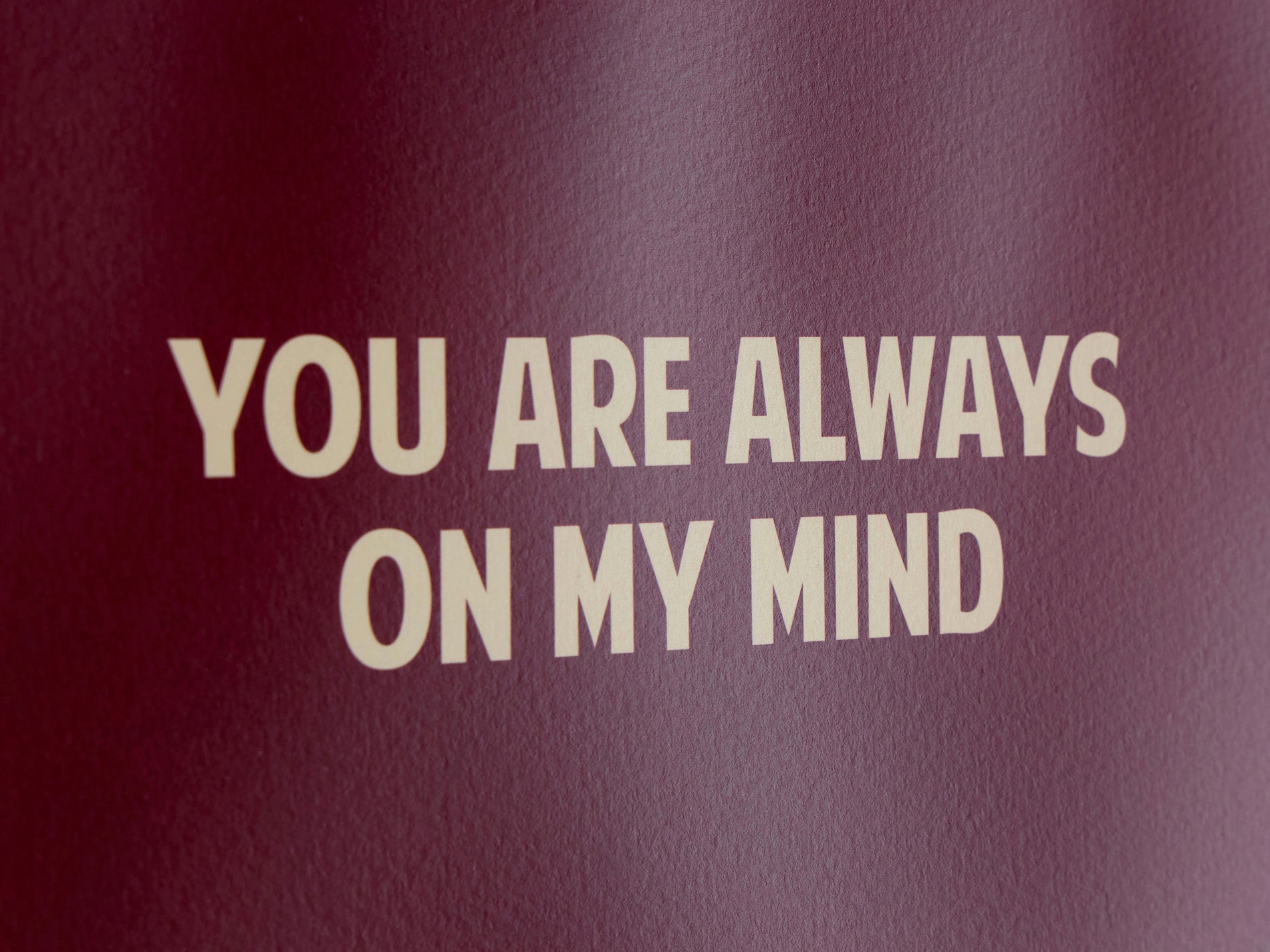 Always On My Mind