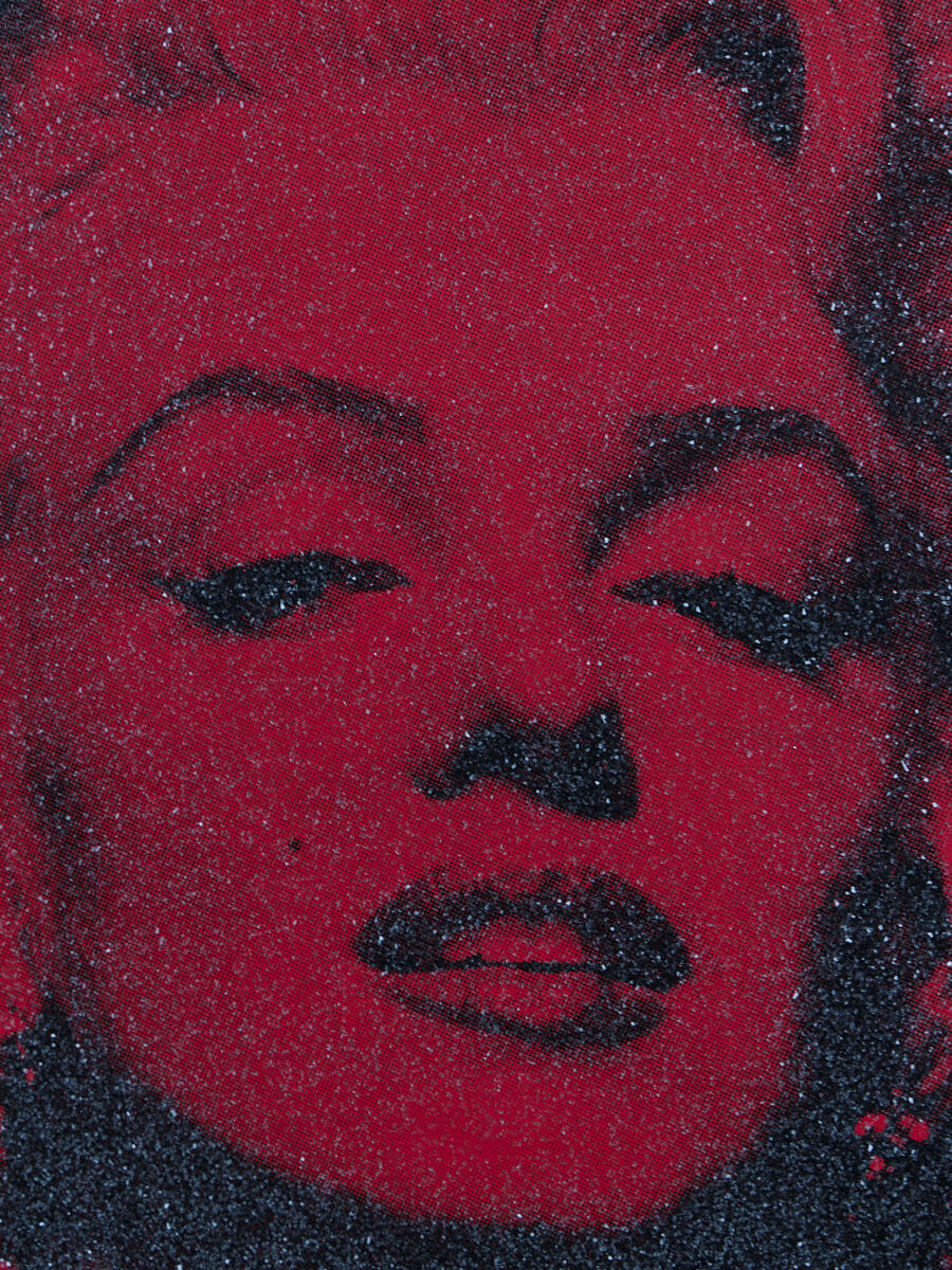 Marilyn Portrait California, 2014 Scarlet Red