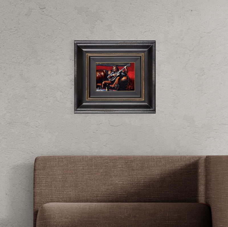 Self Portrait With Guitar