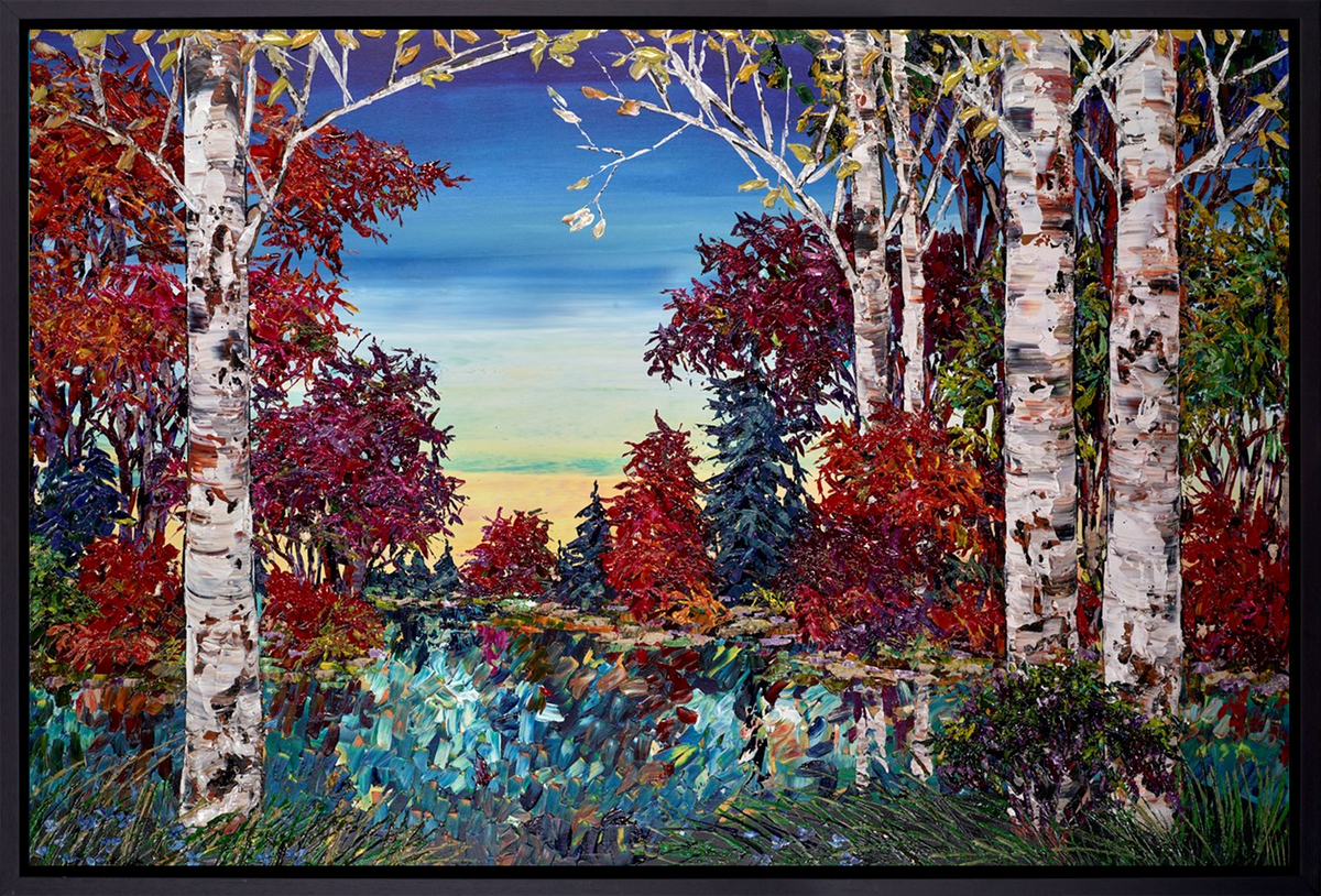 Silver Birch By The Beach