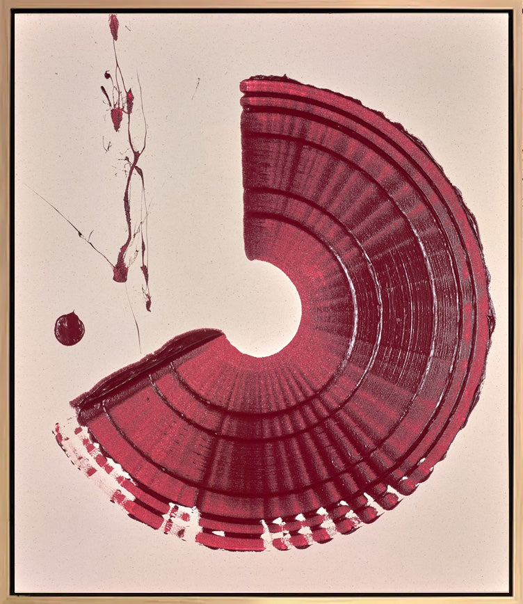 Mini Brushstroke Crimson