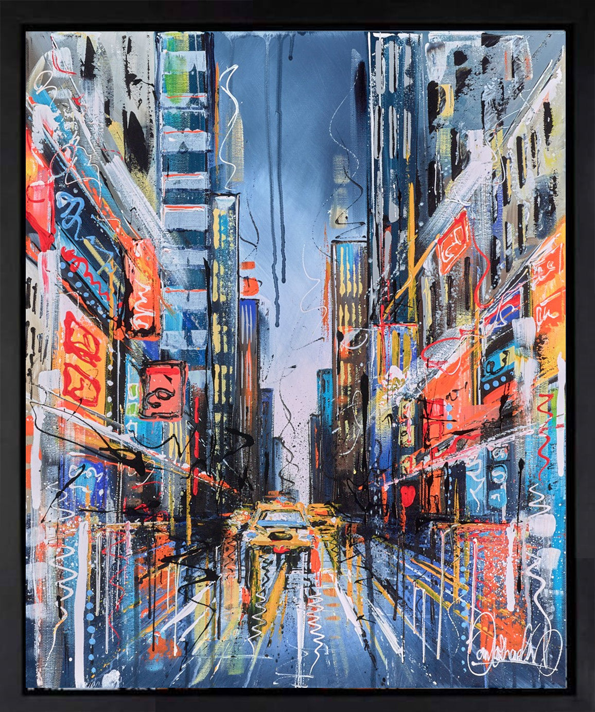 Busy City Streets
