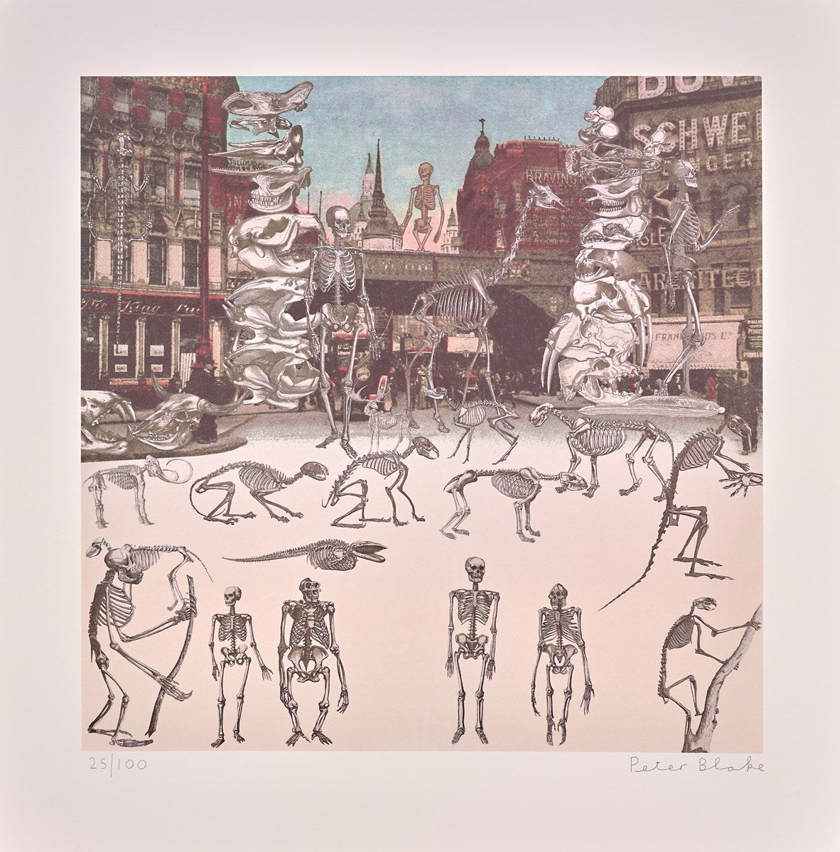 London- Ludgate Circus- Day of the Skeletons,