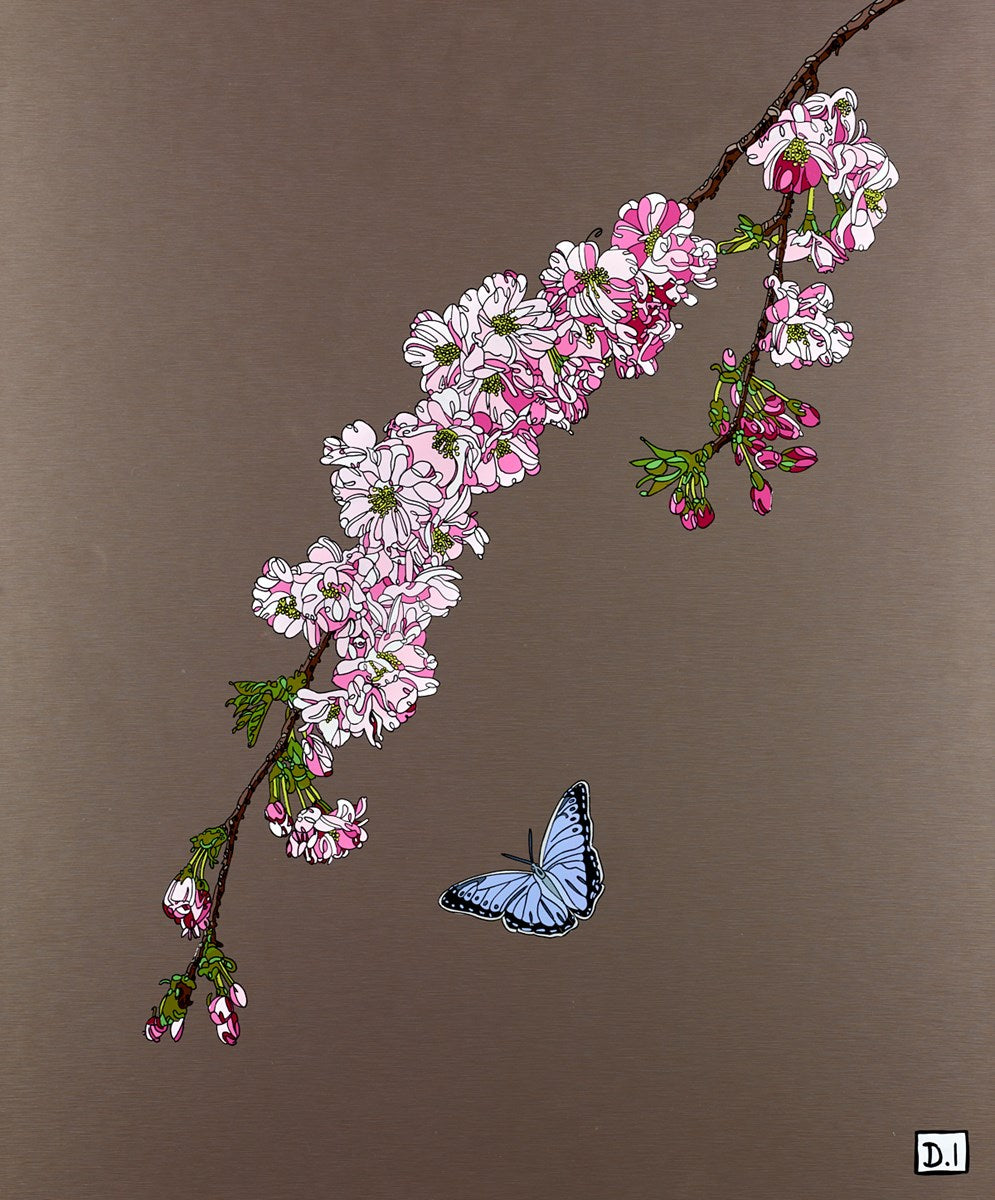 Cherry Blossom and Butterfly