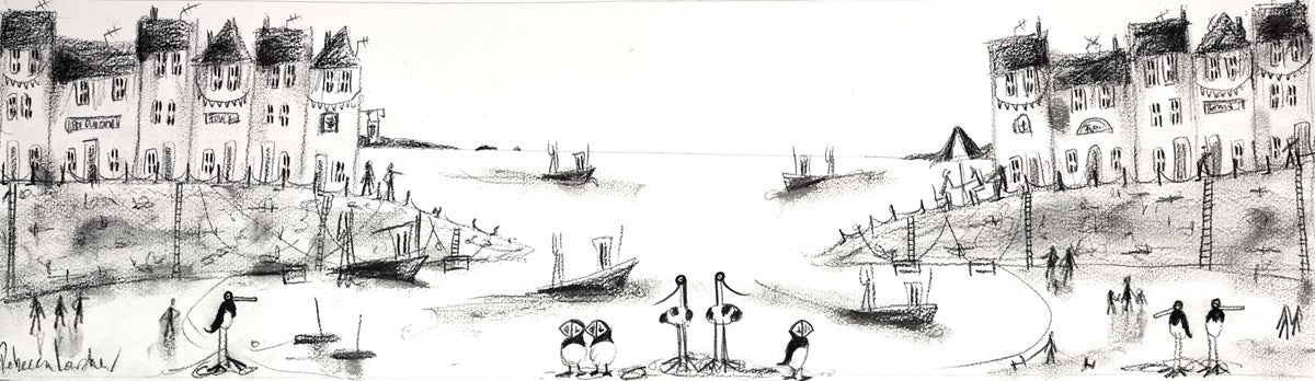 Harbour Scene IV (sketch)