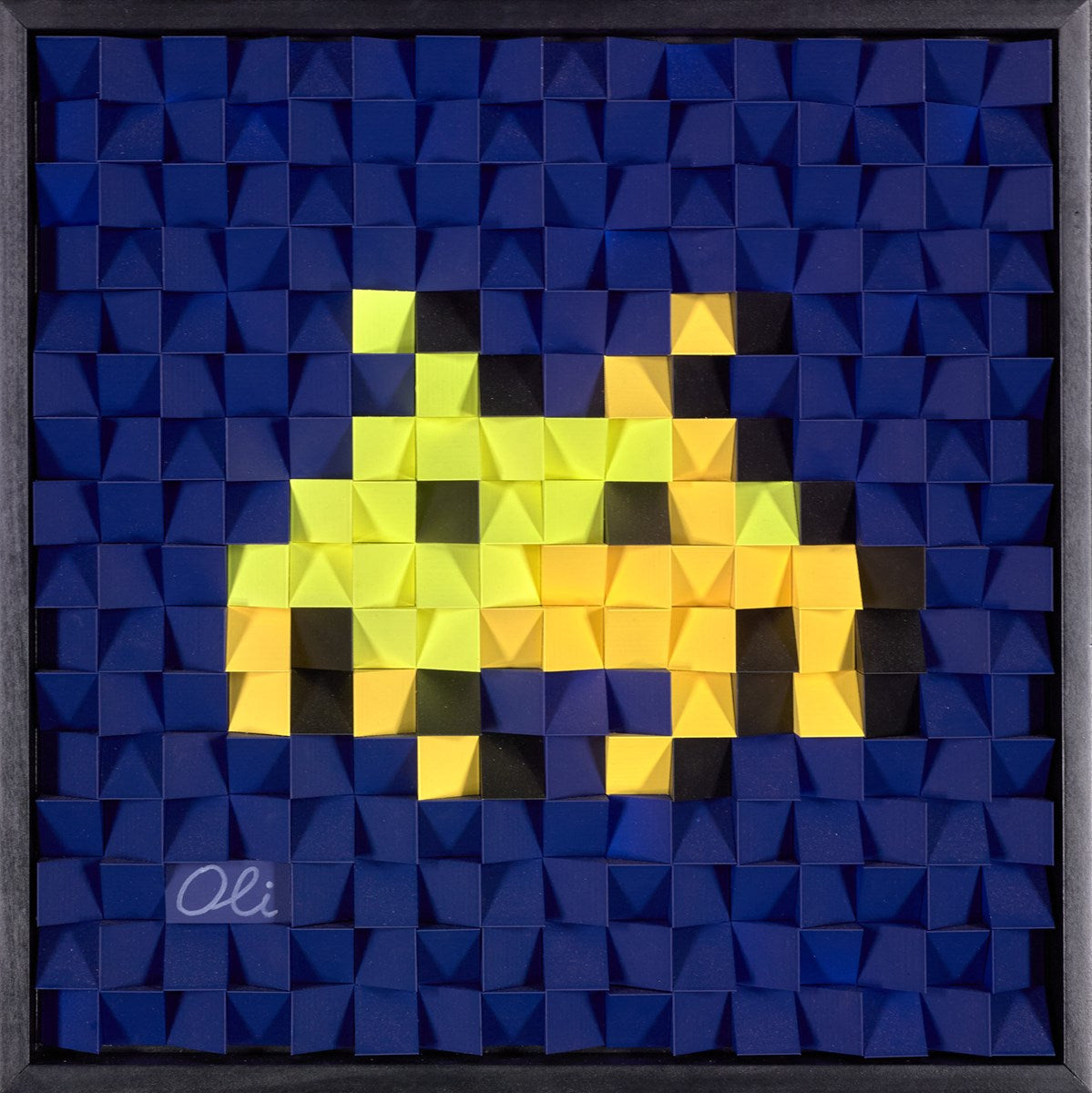 Space Invader (yellow)