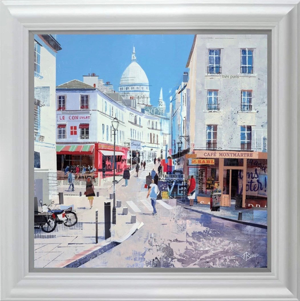 Bonjour Monmatre (Framed)