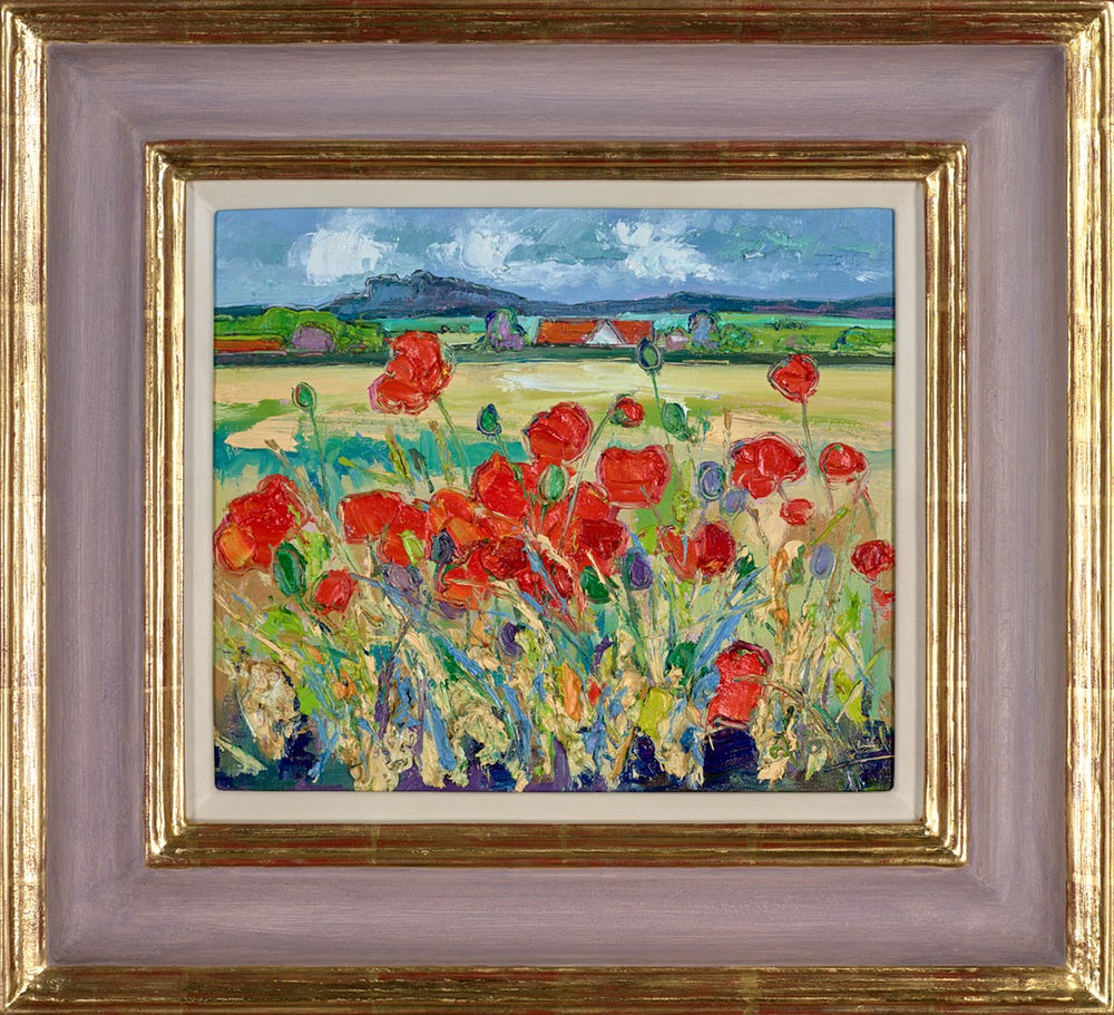 Poppies in Wheatfield,Longniddry