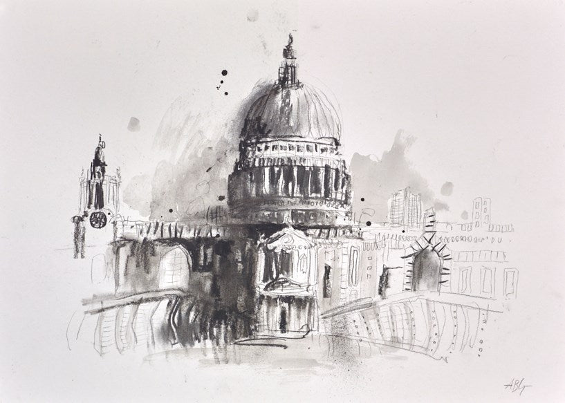 St Paul's Cathedral II (sketch)