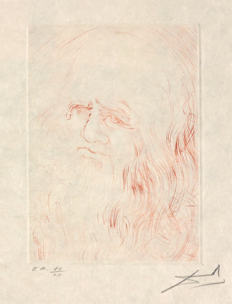 Leonardo da Vinci, from Quinze Gravures