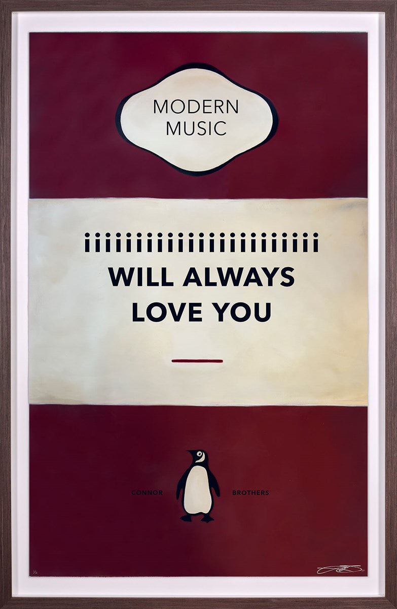 I Will Always Love You (Framed)