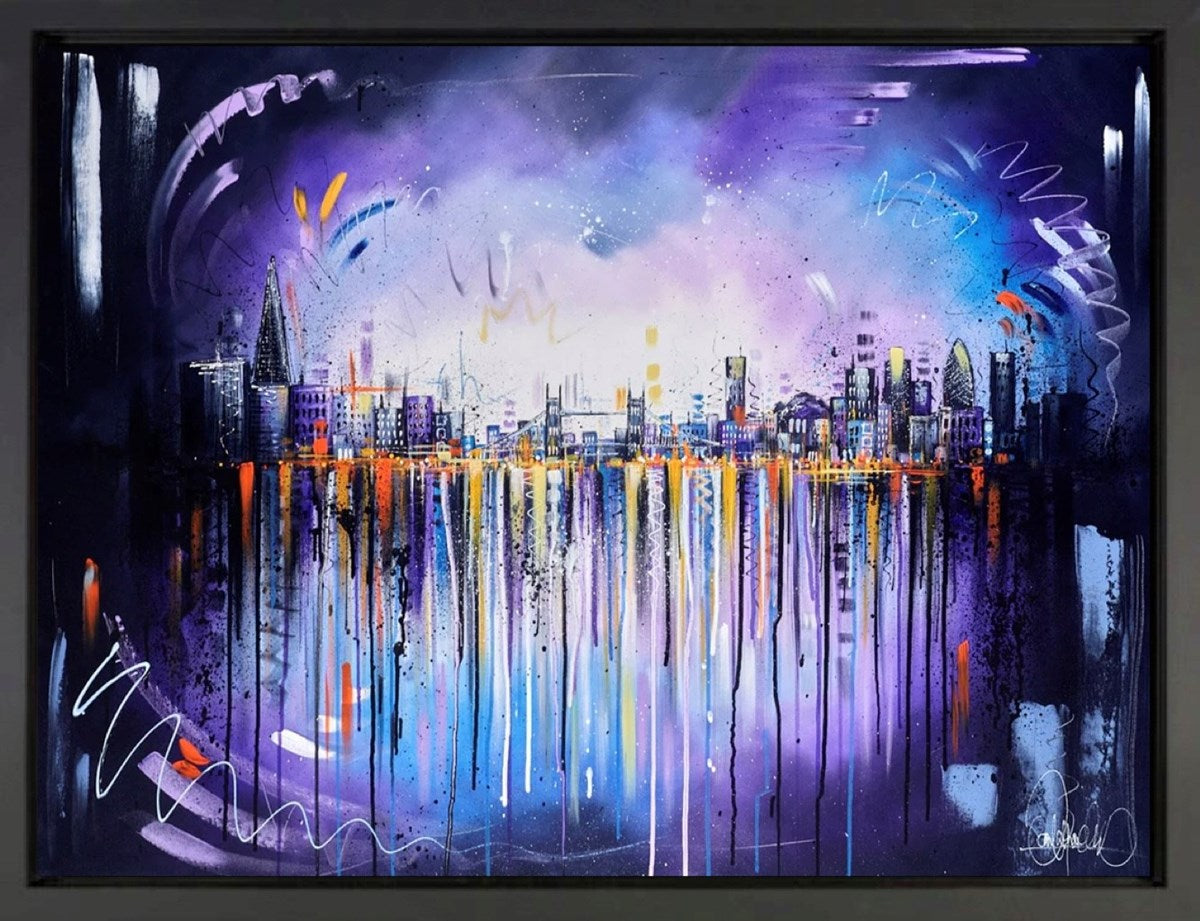 Skyline Blues IV (Framed)