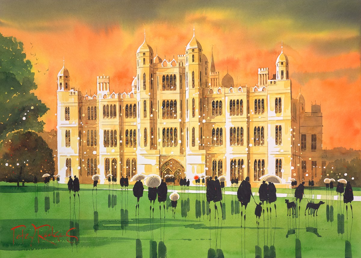Shower at Burghley House