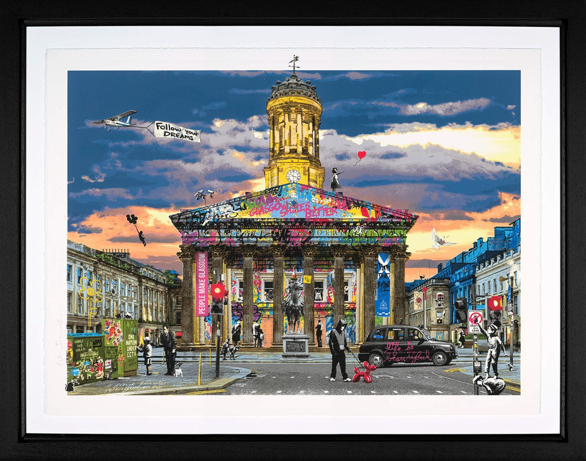 Glasgow is Beautiful (Framed)