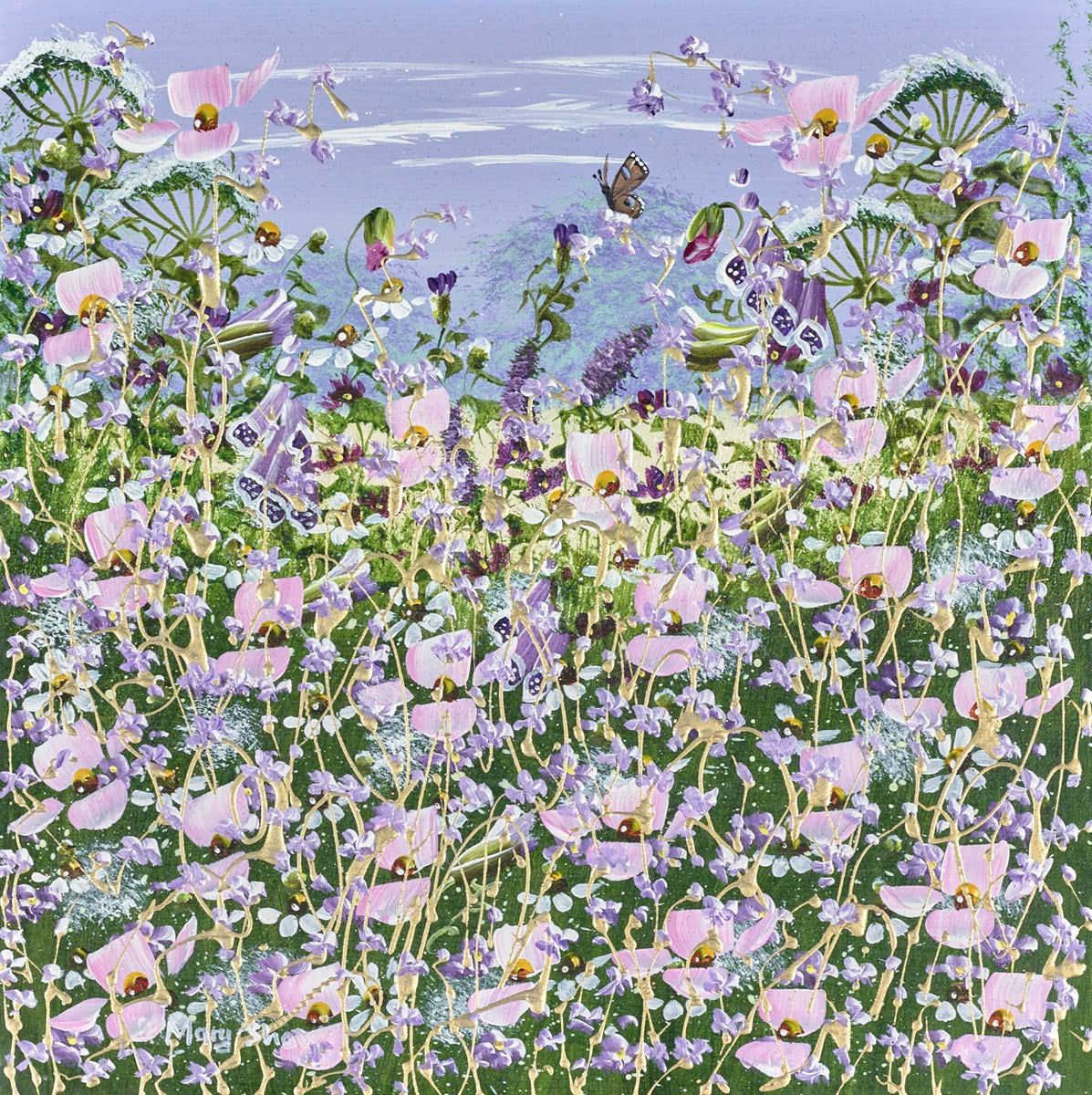 Wildflowers in a Summer Breeze