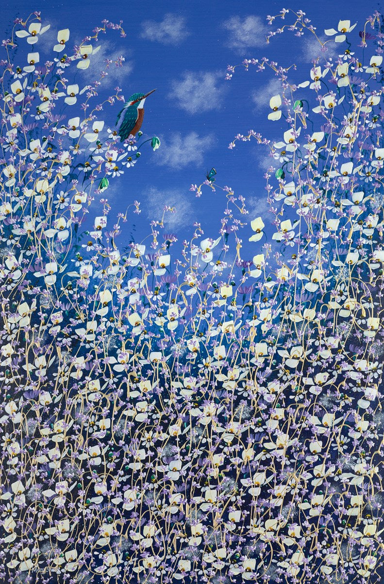 Blue Sky and a Kingfisher II