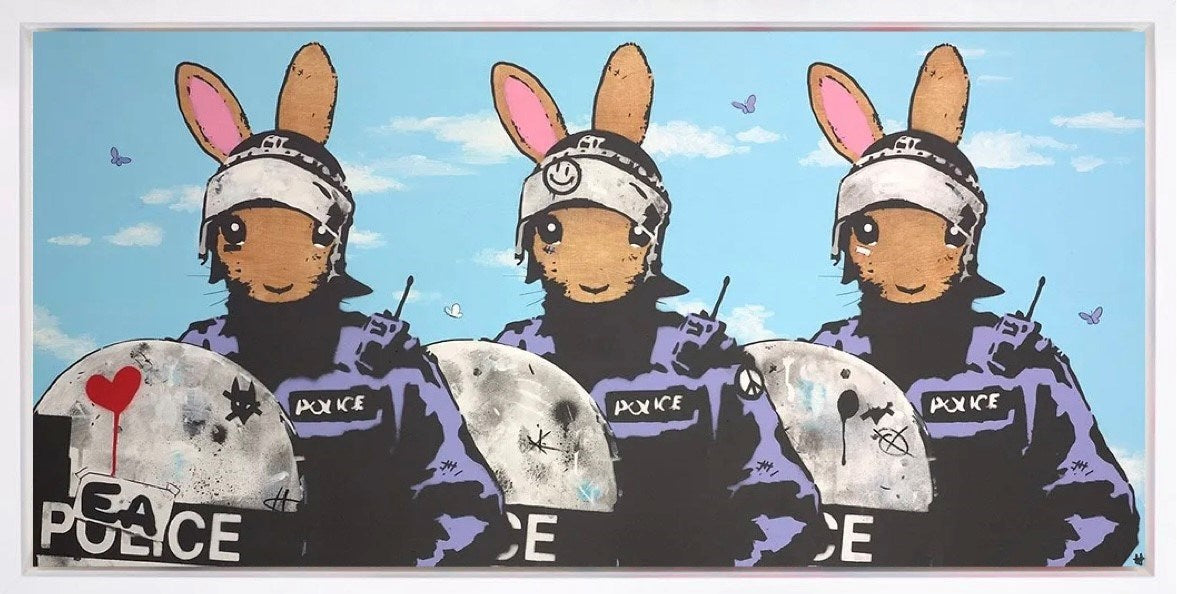 We Come in Peace (Framed)