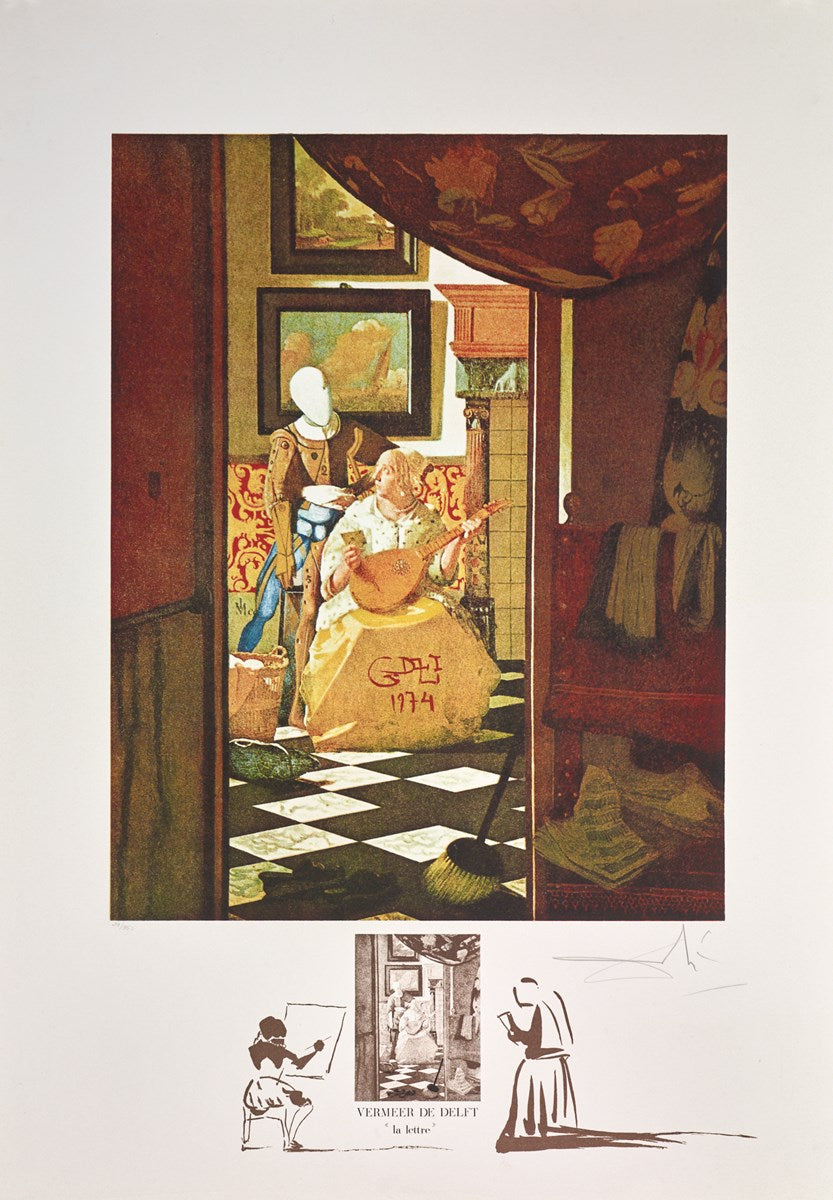 Vermeer 'La Lettre'