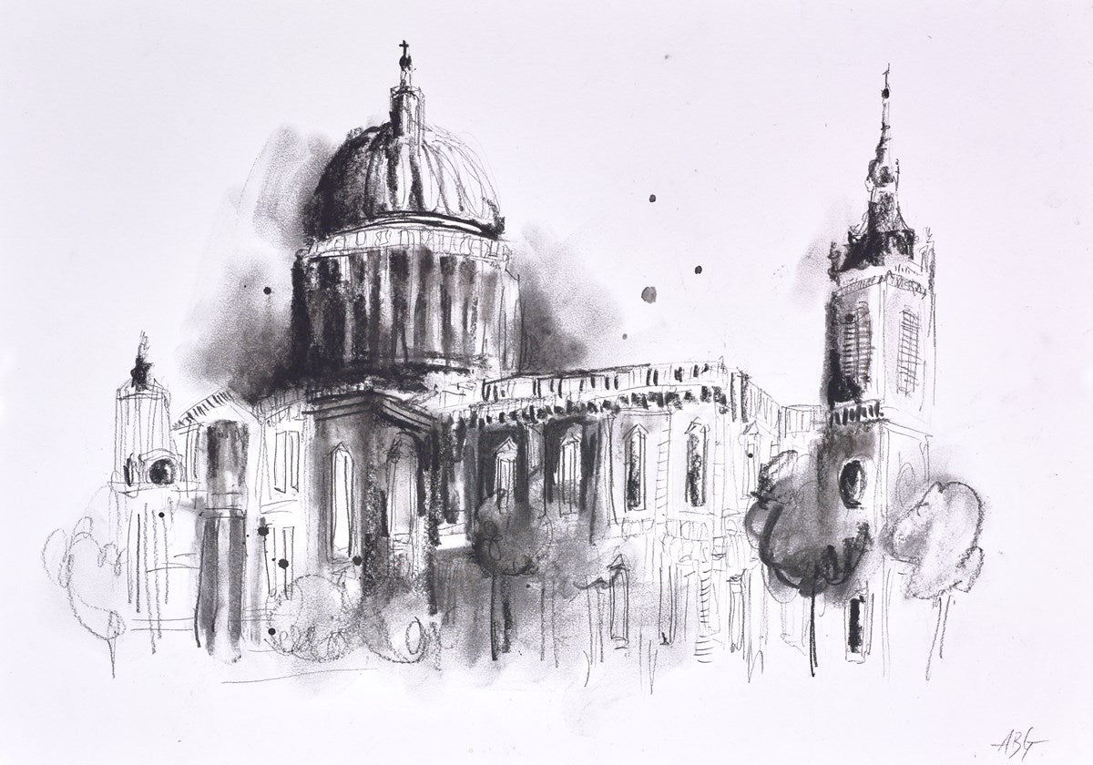 St Paul's Cathedral , London III (sketch)