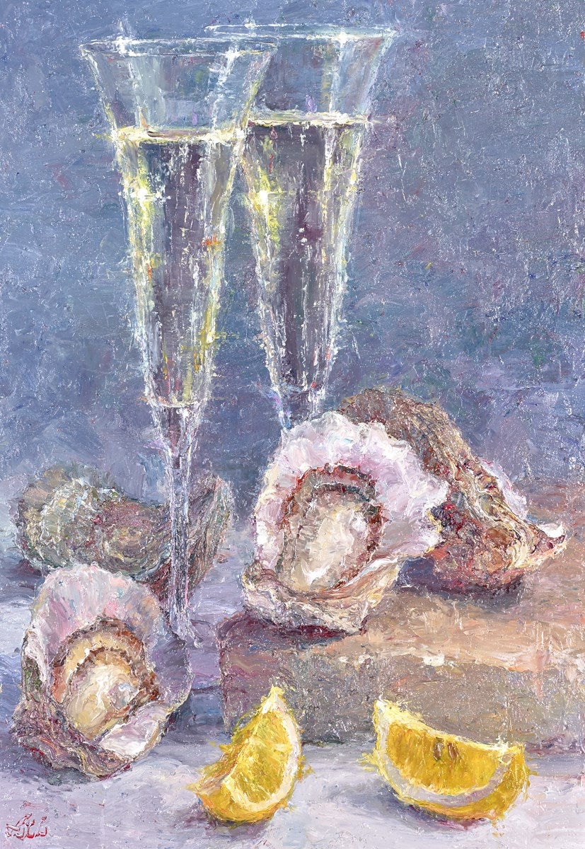 Champagne and Oysters