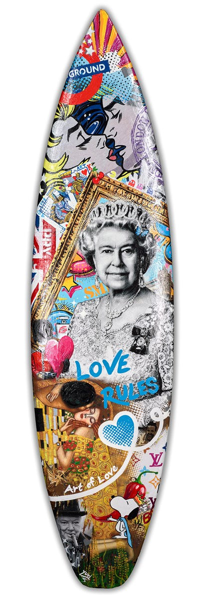 Love Rules - Surfboard