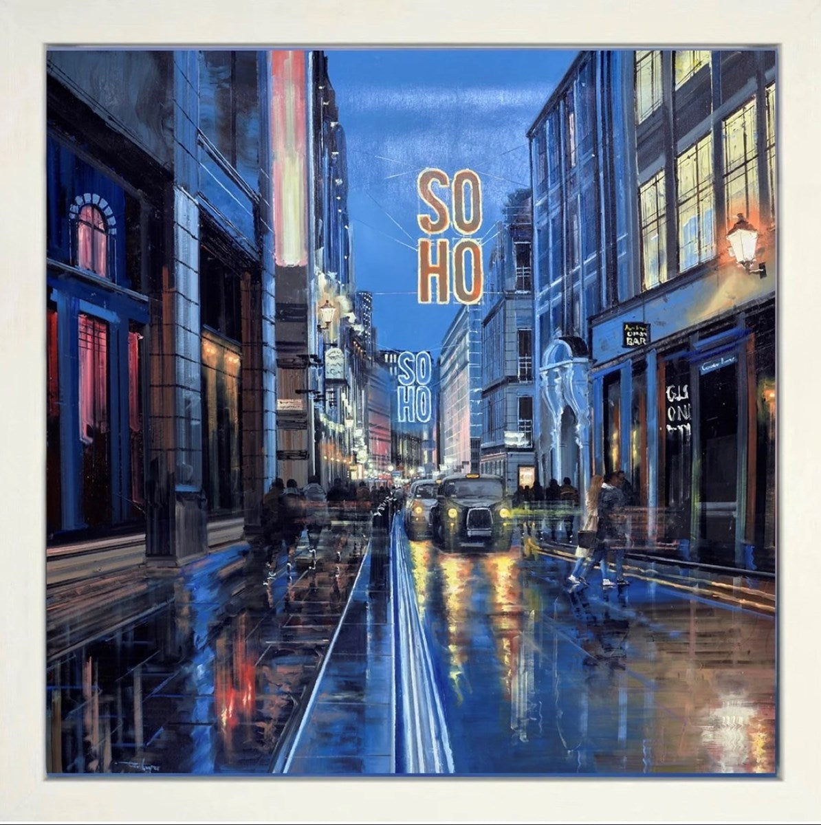 London's Nightlife (Framed)