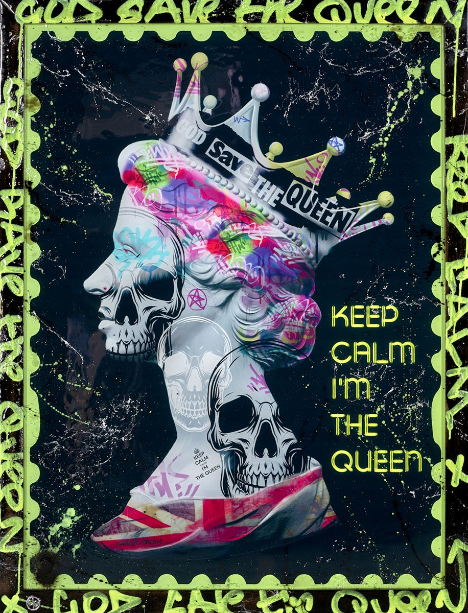 Keep Calm I'm the Queen V